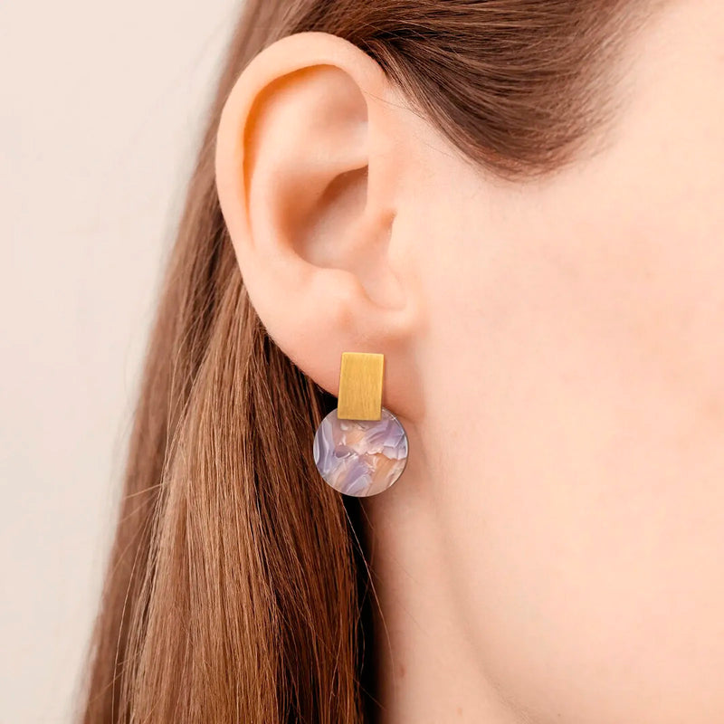 Pendientes Lavs Jewels - Lilac