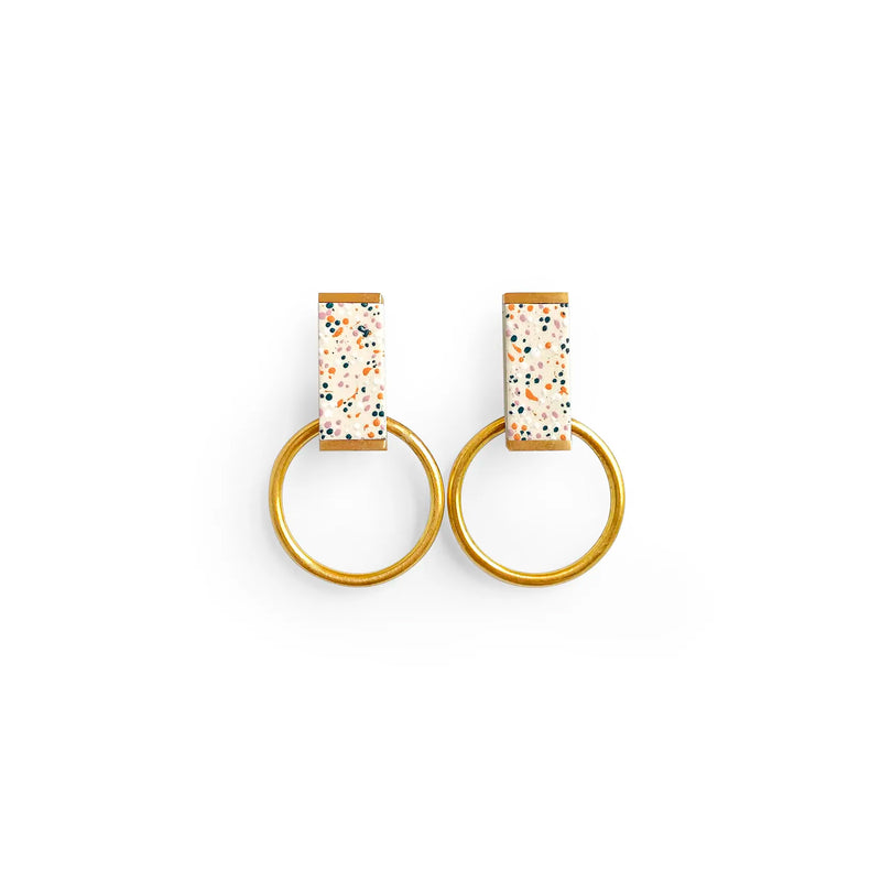 Pendientes Lavs Jewels - Meave beige