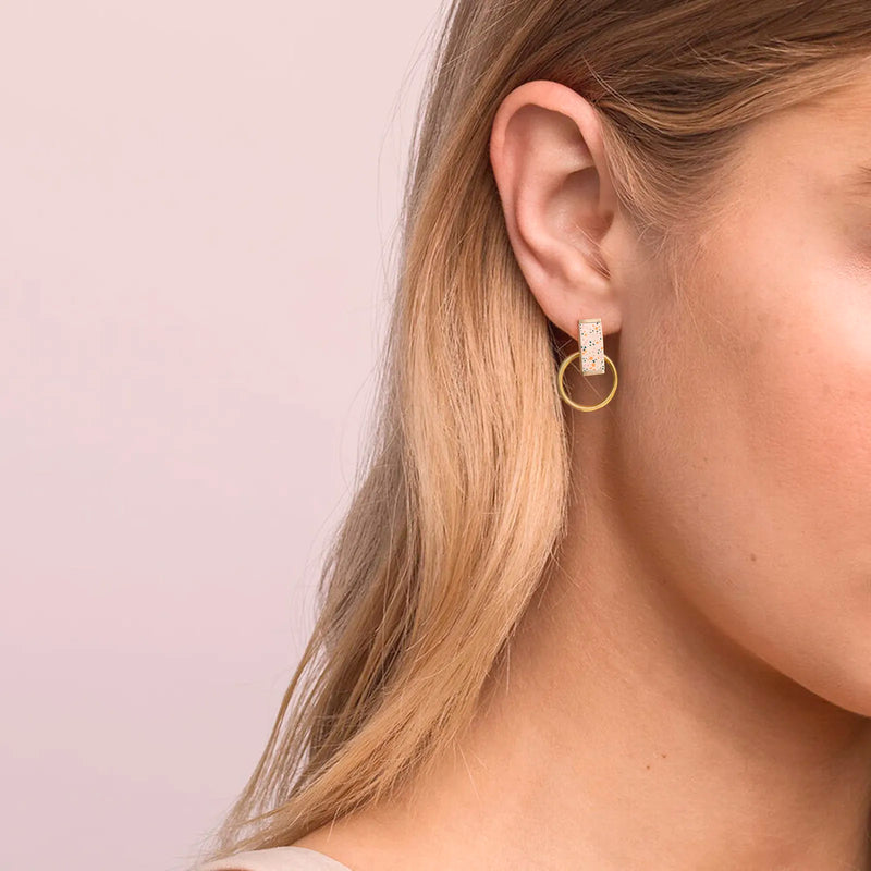 Pendientes Lavs Jewels - Meave beige