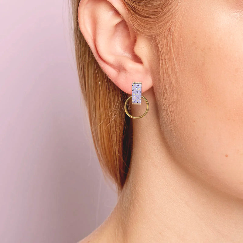 Pendientes Lavs Jewels - Meave lavanda