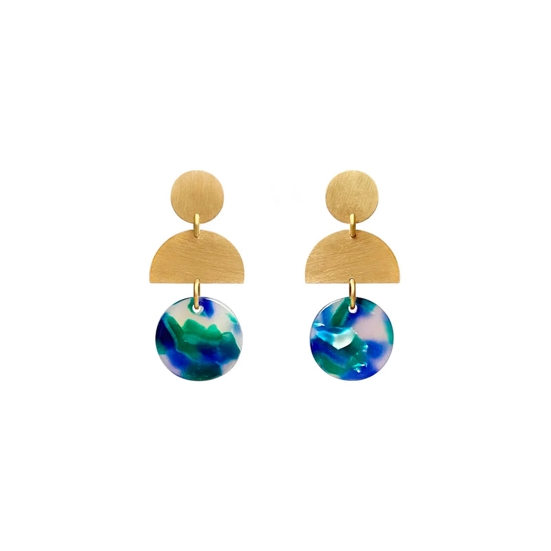 Pendientes Lavs Jewels - Moss Large