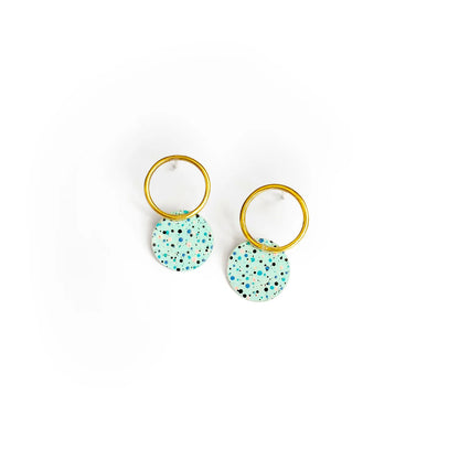 Pendientes Lavs Jewels - Mottled Mint