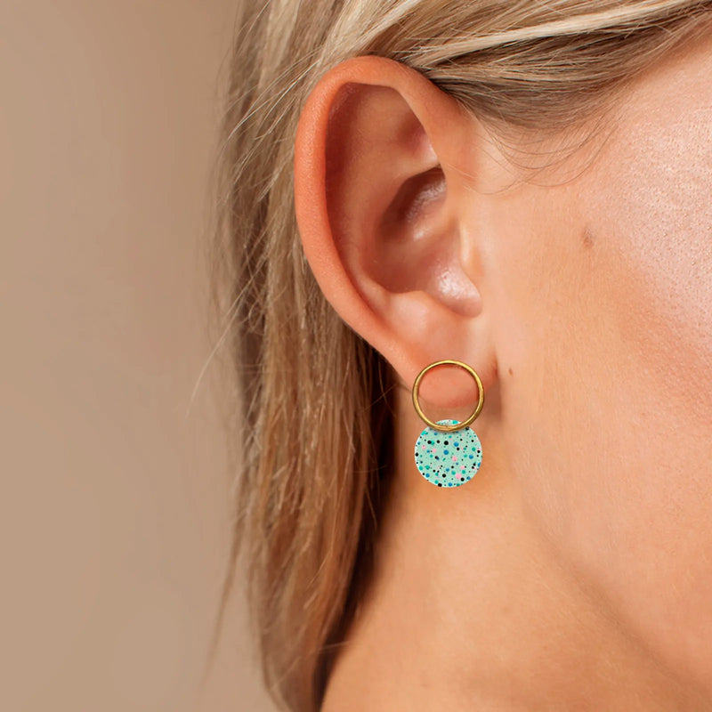 Pendientes Lavs Jewels - Mottled Mint