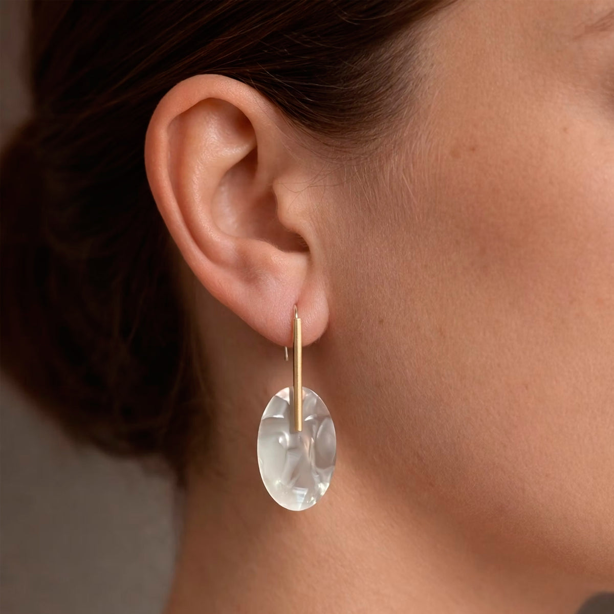 Pendientes Lavs Jewels - Nacre