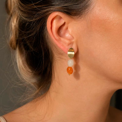 Pendientes Lavs Jewels - Naima Orange