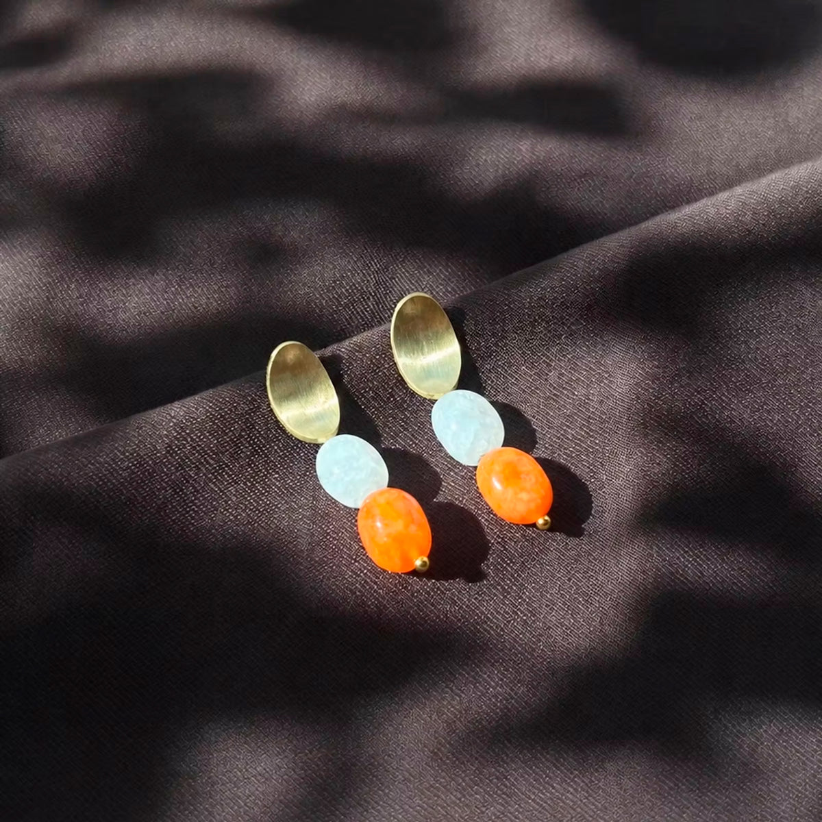 Pendientes Lavs Jewels - Naima Orange