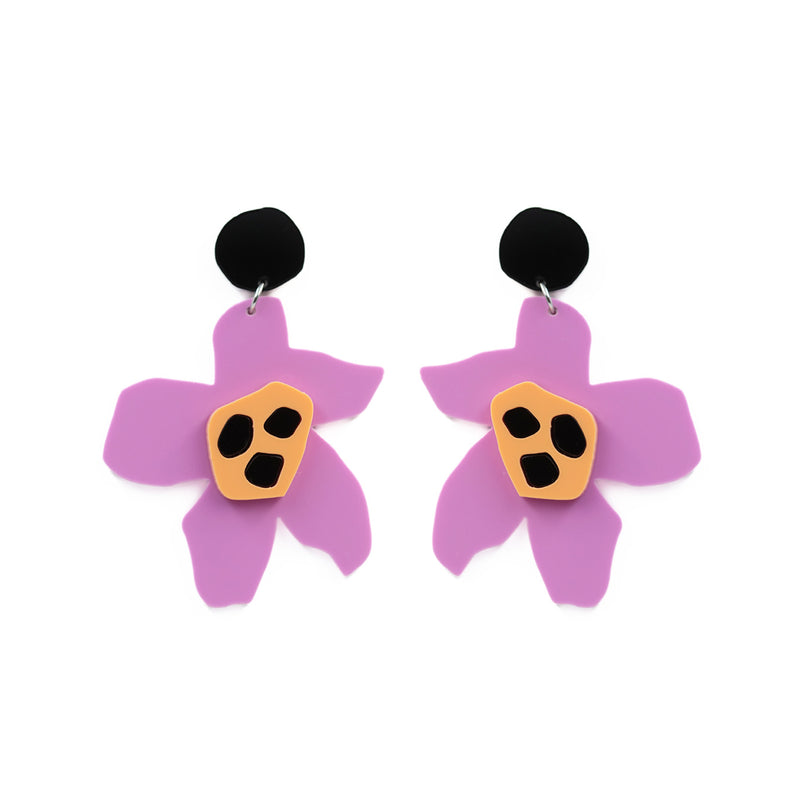Pendientes - Otoño Rosa