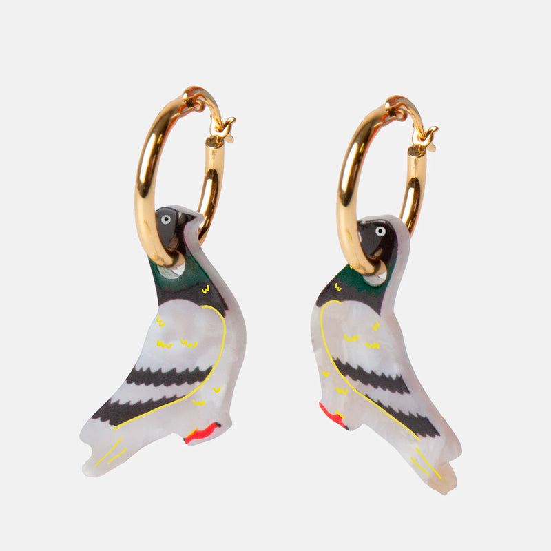 Pendientes Eat my socks - Pigeon 🐥