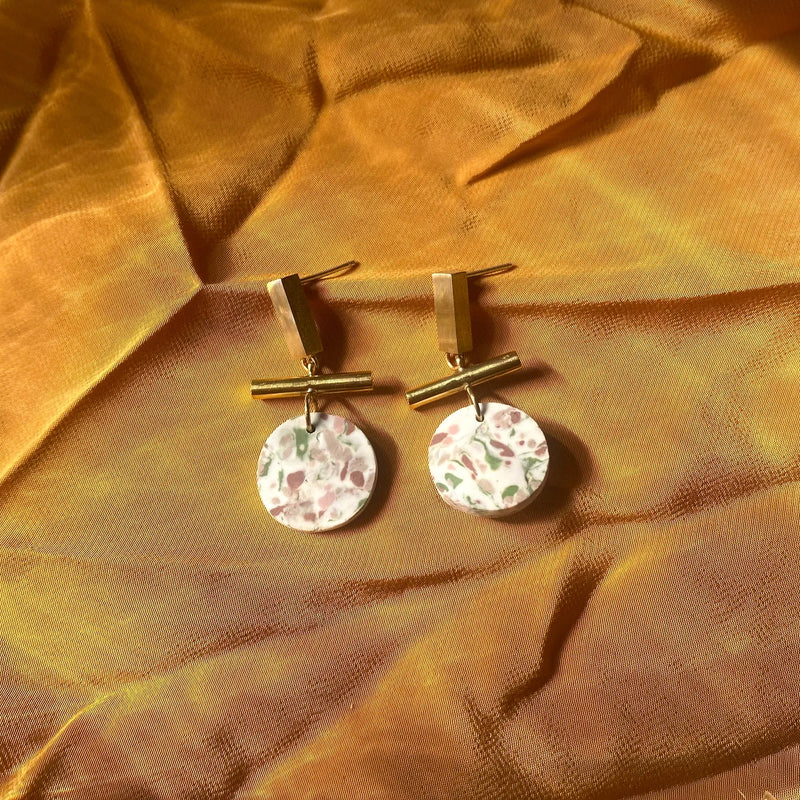 Pendientes Lavs Jewels - Terrazo Large Porcelain
