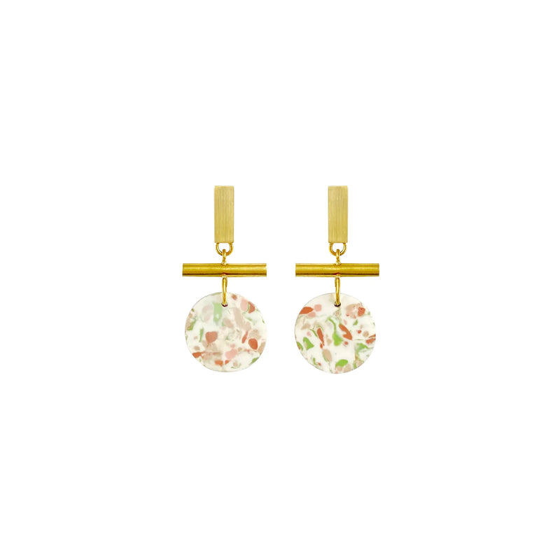 Pendientes Lavs Jewels - Terrazo Large Porcelain