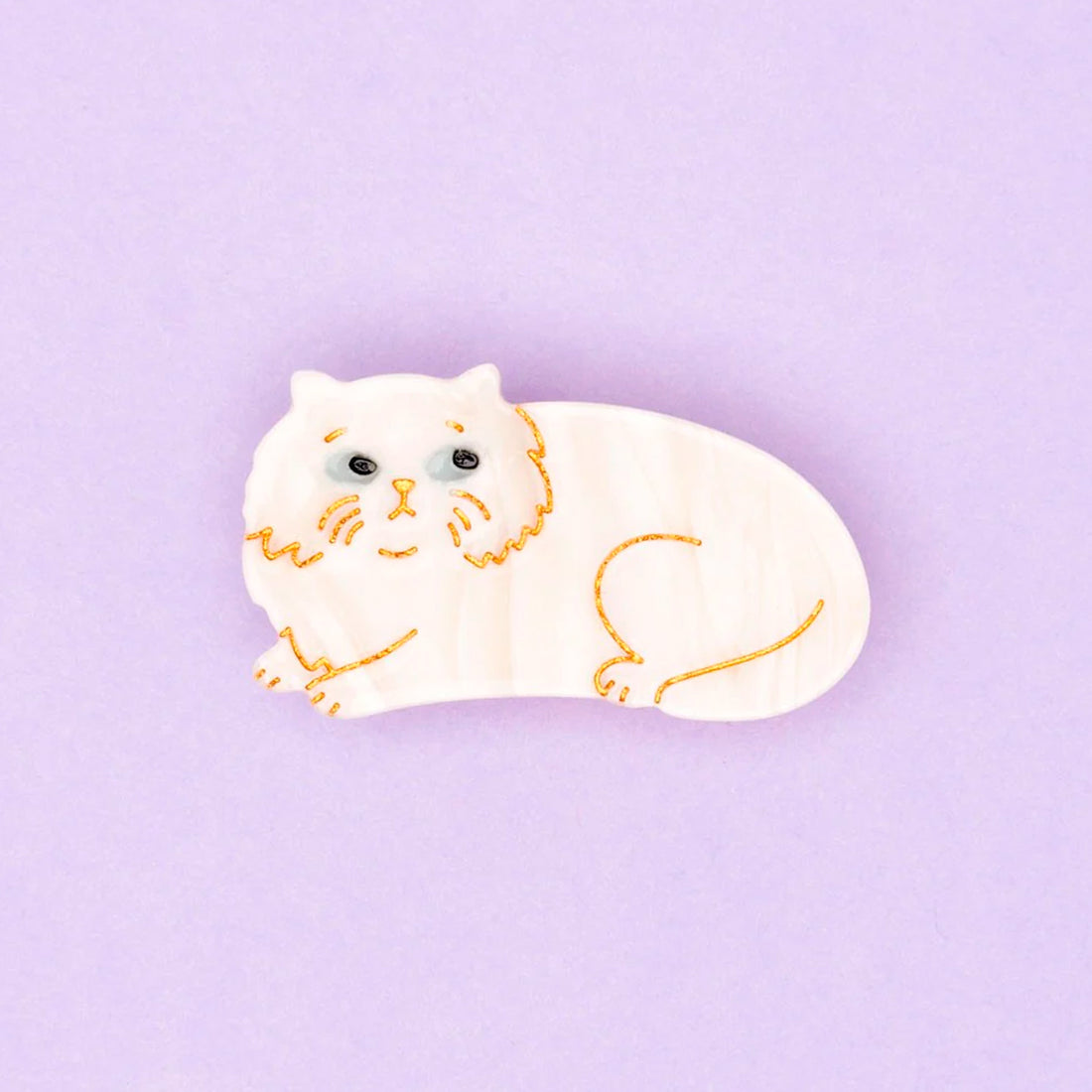 Pasador de pelo - Gato Persa 🐱