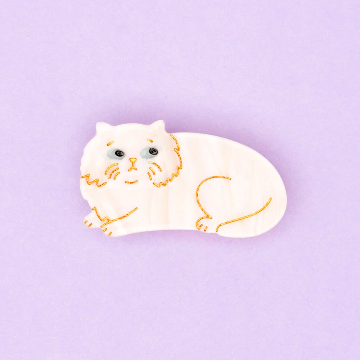 Pasador de pelo - Gato Persa 🐱