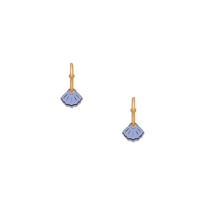 Pendientes de aro Materia Rica - Petite Shells