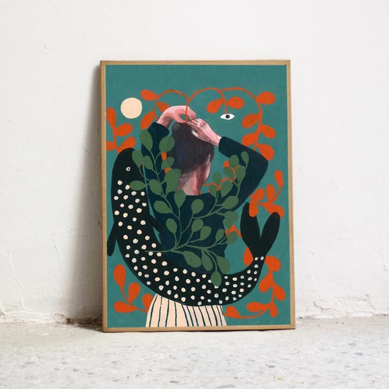 Print de Paulina Silva A4 - "Pez"