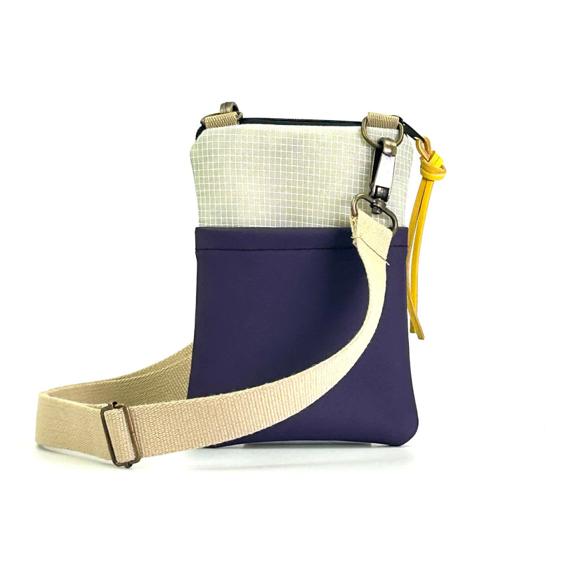Phone Sling Impermeable Daniel Chong - Beige y violeta