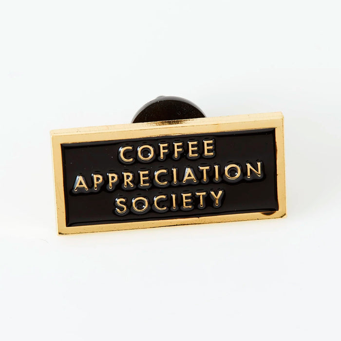 Pin - "Coffee Appreciation Society" ☕