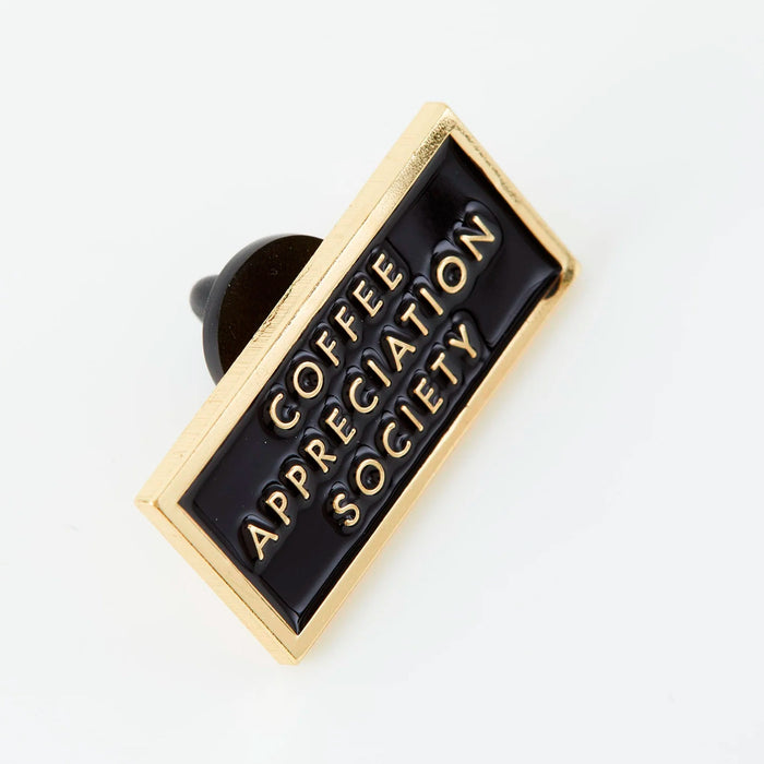 Pin - "Coffee Appreciation Society" ☕