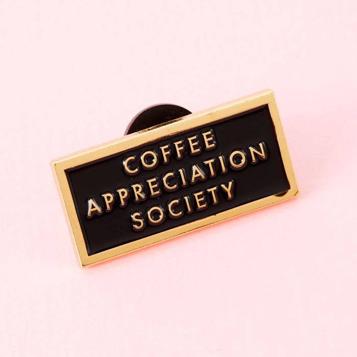 Pin - "Coffee Appreciation Society" ☕