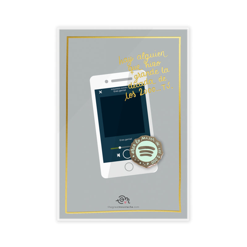 Pin - "Eres lo mejor de los 2000"