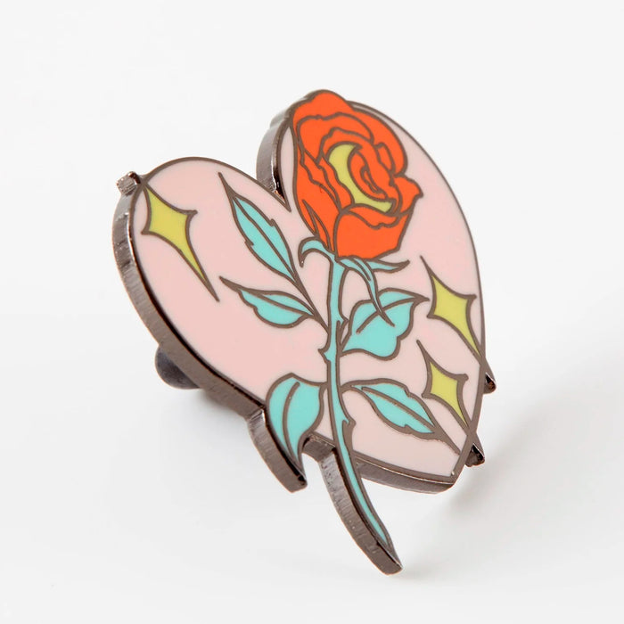 Pin - "Rose in Heart" 🌹