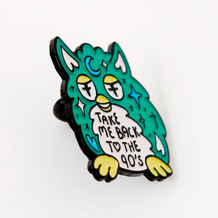 Pin - "Evil Nostalgic Furby"