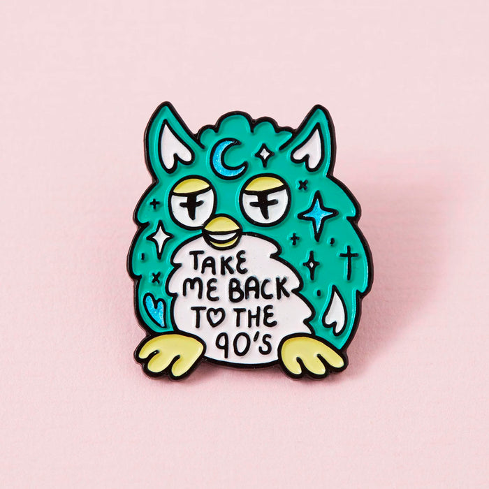 Pin - "Evil Nostalgic Furby"