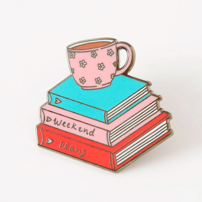 Pin - "Weekend Plans" ☕📚