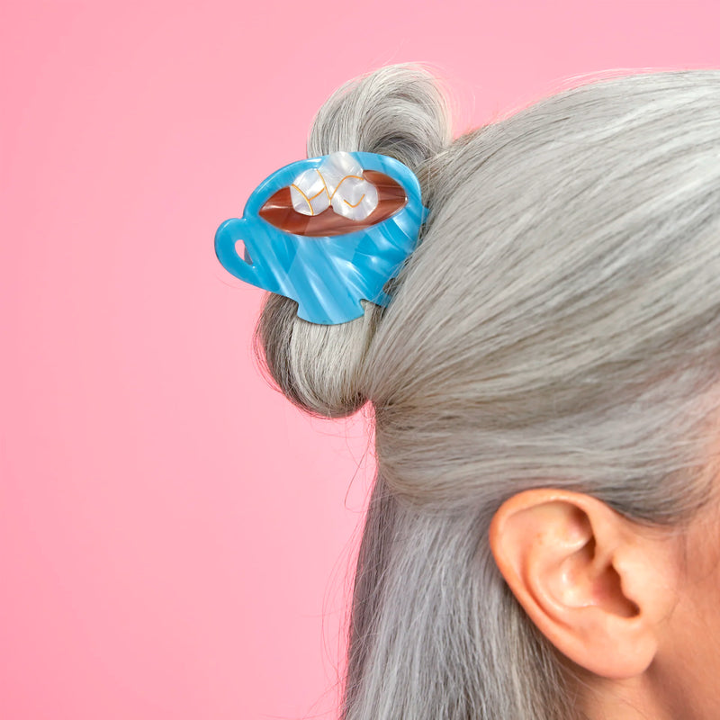 Pinza para el pelo - Chocolate caliente ☕