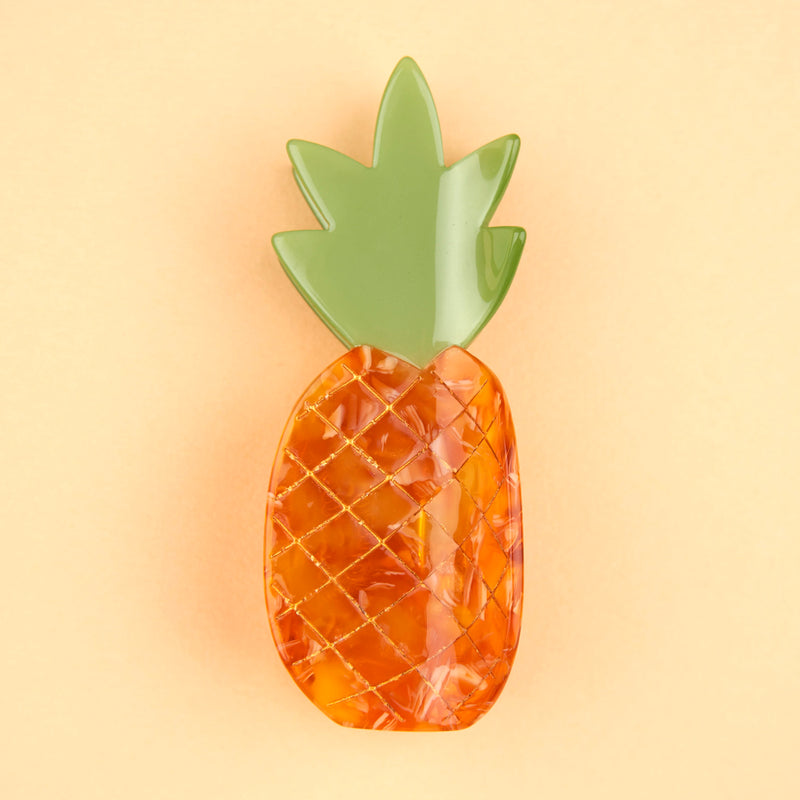 Pinza para el pelo - Piña 🍍