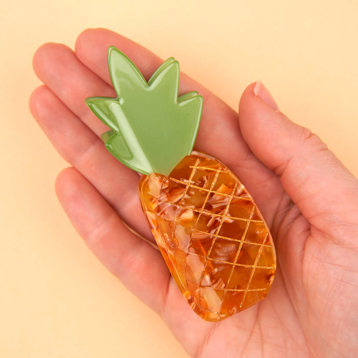 Pinza para el pelo - Piña 🍍