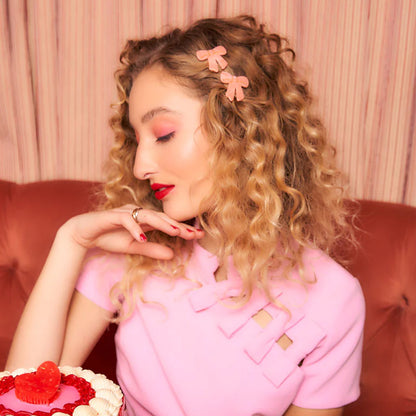 Pasador de pelo - Lazo Rosa 🎀