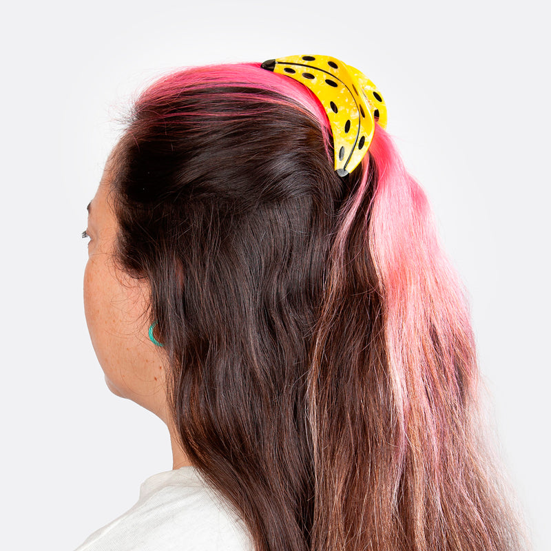 Pinza para el pelo Eat my socks - Banana 🍌