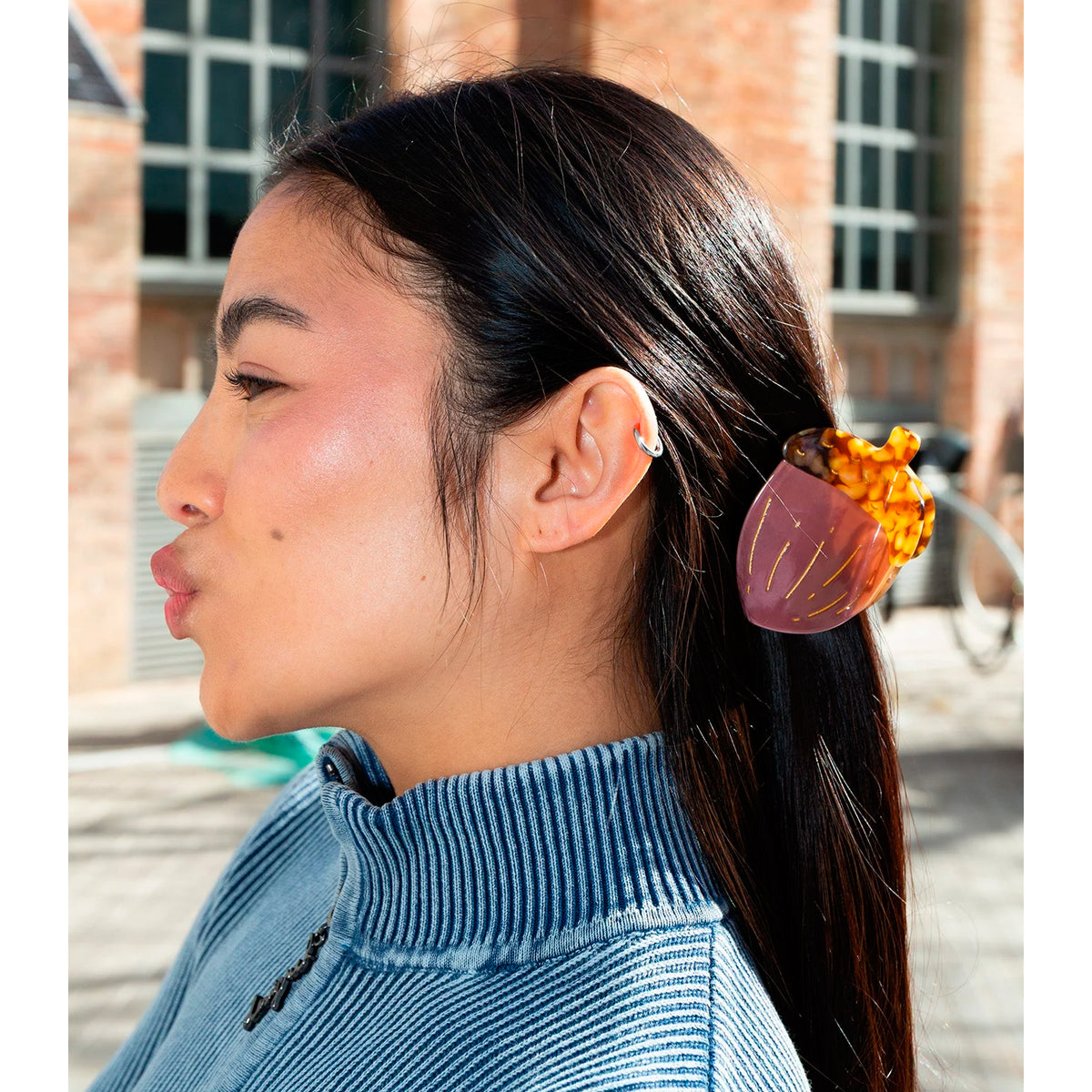 Pinza para el pelo Eat my socks - Acorn