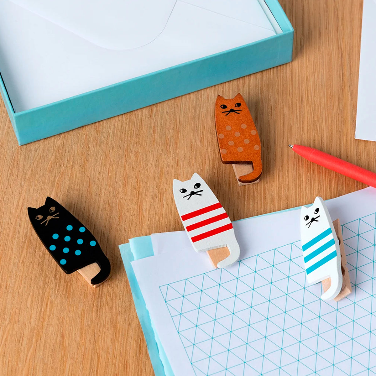 Set Pinzas - Gatos 🐱