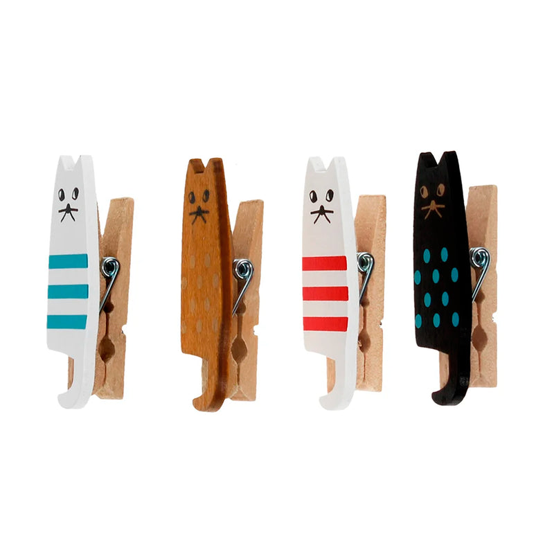 Set Pinzas - Gatos 🐱