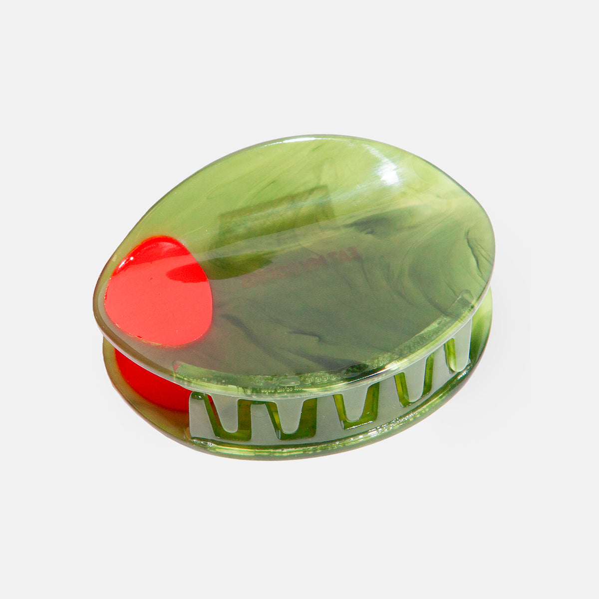Pinza para el pelo Eat my socks - Olive