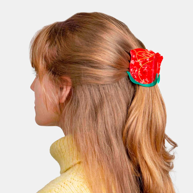 Pinza para el pelo Eat my socks - Rose 🌹