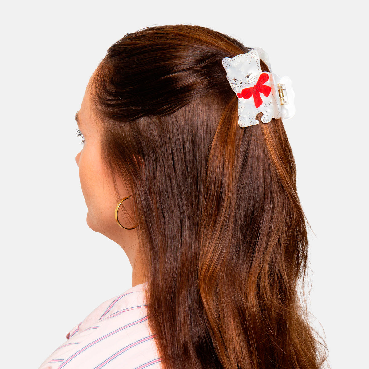 Pinza para el pelo Eat my socks - Vintage Cat 🐱🎀