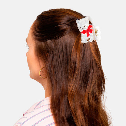 Pinza para el pelo Eat my socks - Vintage Cat 🐱🎀