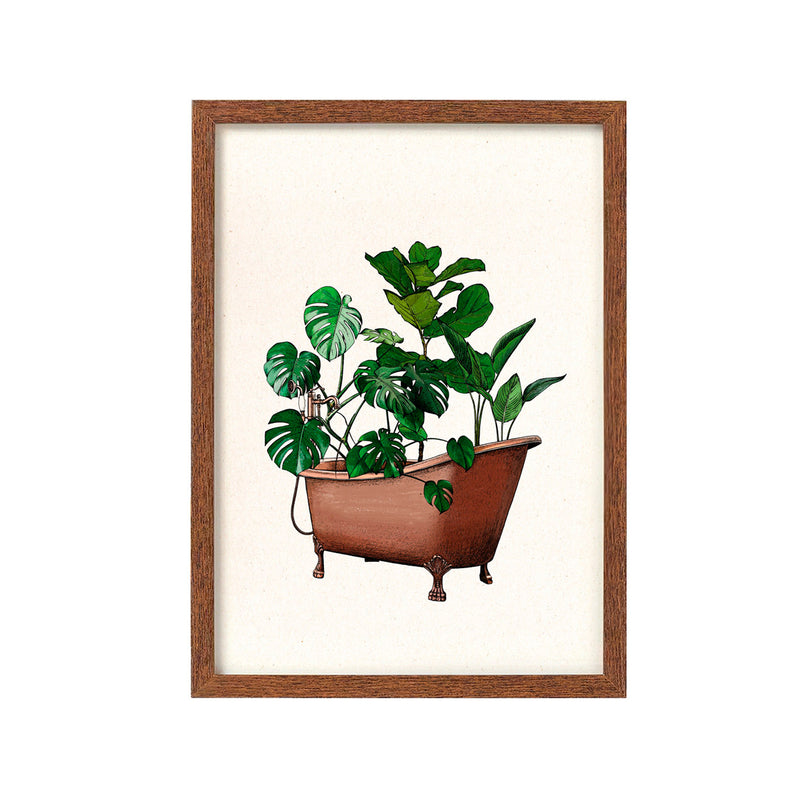 Print de Laura Agustí  A5 - "Plantbath"