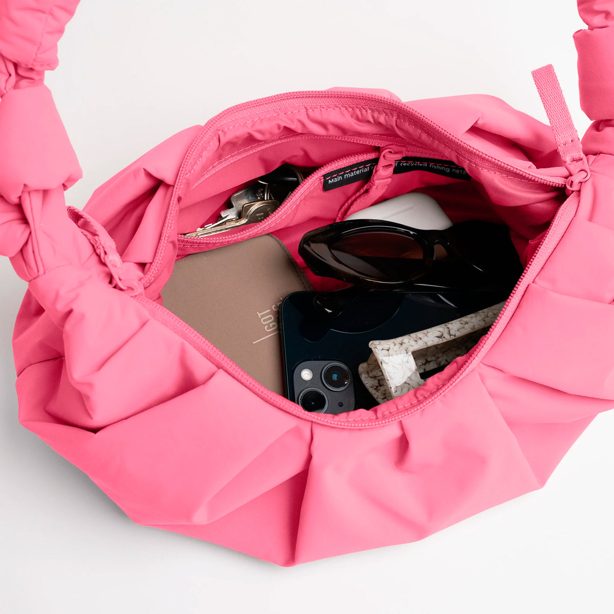 Bolso Got Bag - Pleat Moon Bag Small Salina Pink