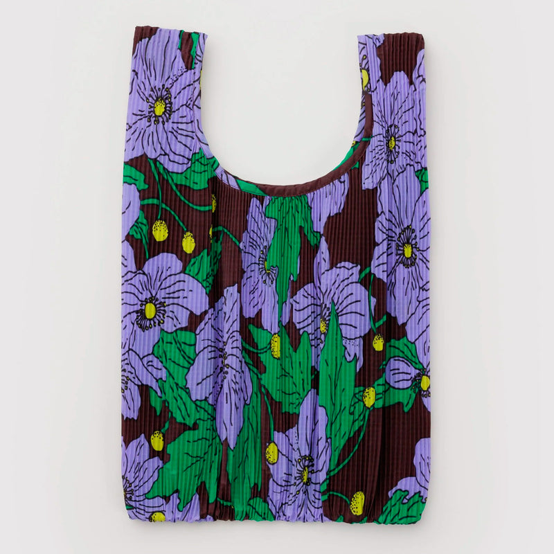 Bolsa Plisada Baggu - Maroon Poppy