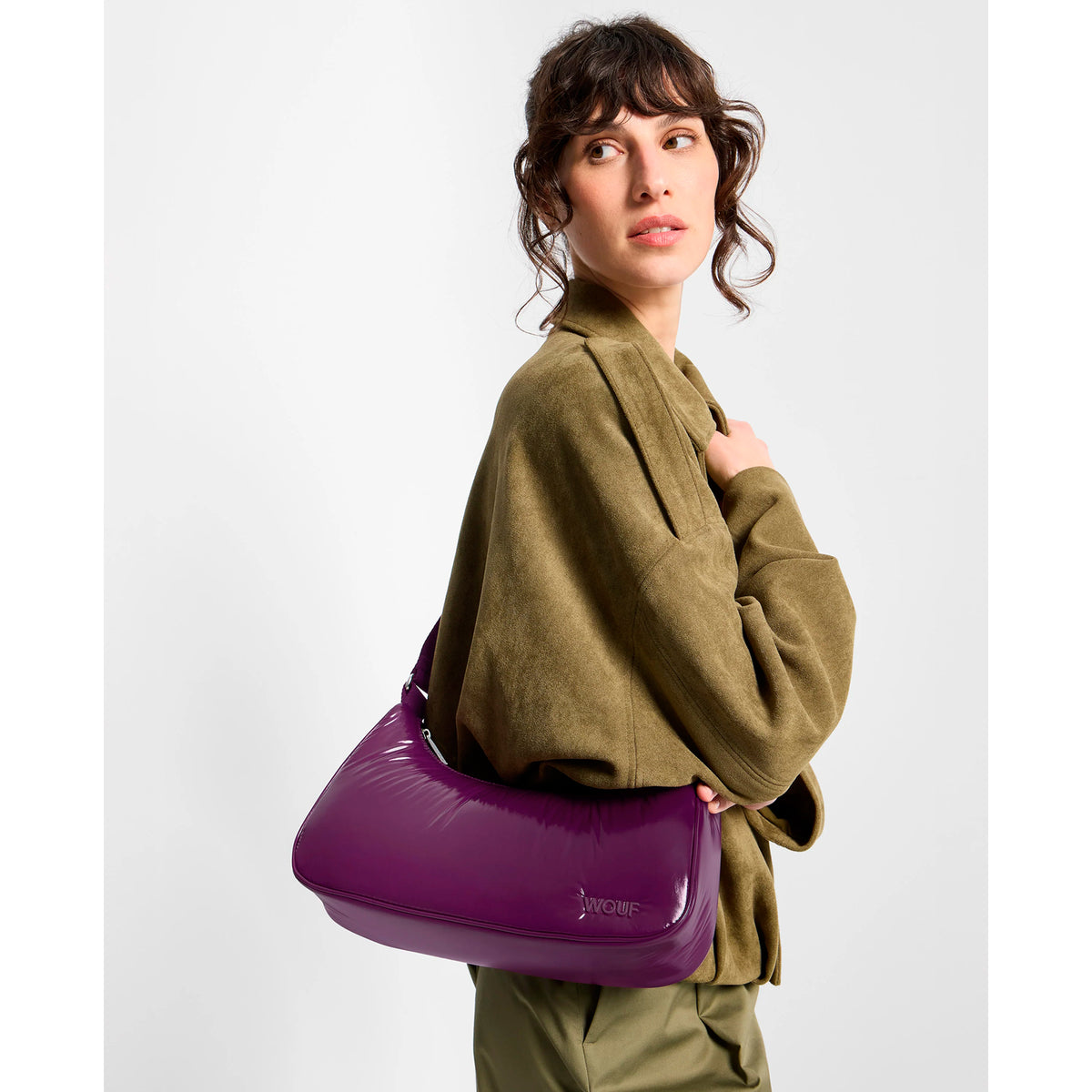 Bolso Wouf - Crossbody Plum