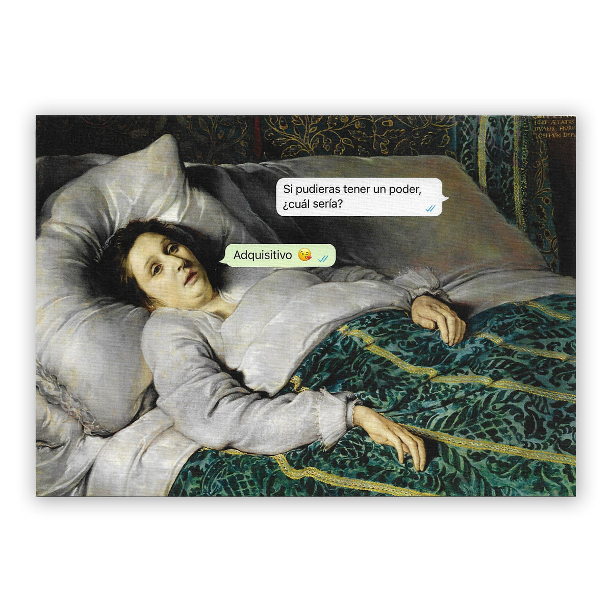 Print de La última croqueta A5 - "Poder Adquisitivo"