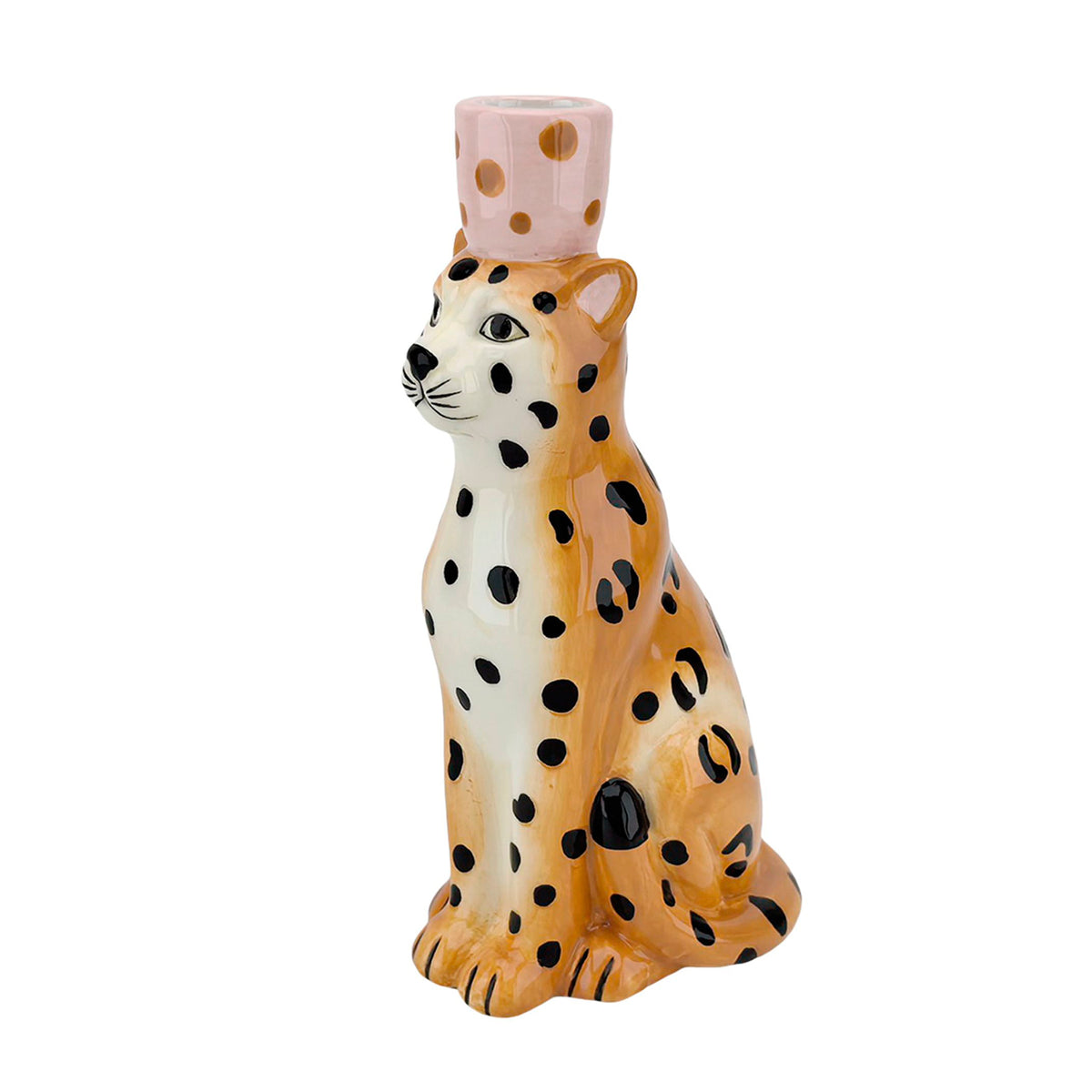 Portavelas - Leopardo 🐆