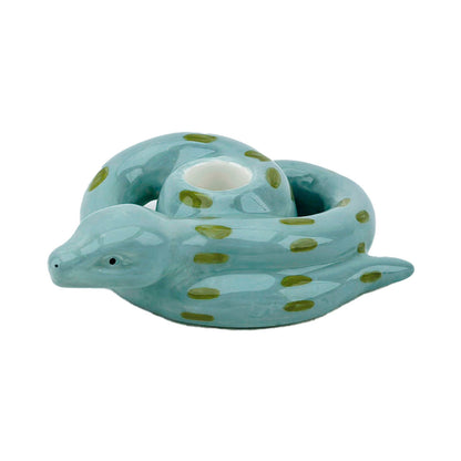 Portavelas - Serpiente Azul 🐍