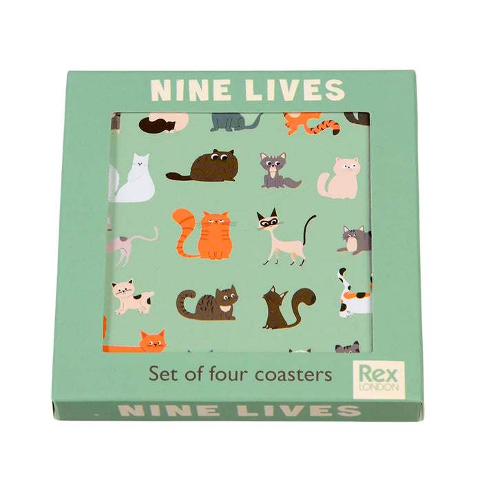 Posavasos - Nine Lives 🐈