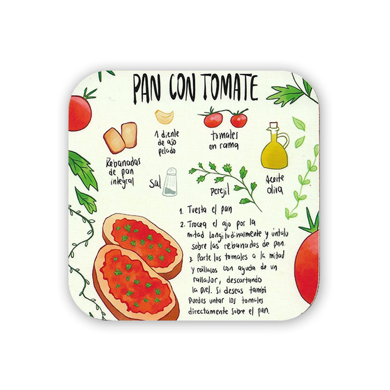 Posavasos - Pan con Tomate 🥖🍅