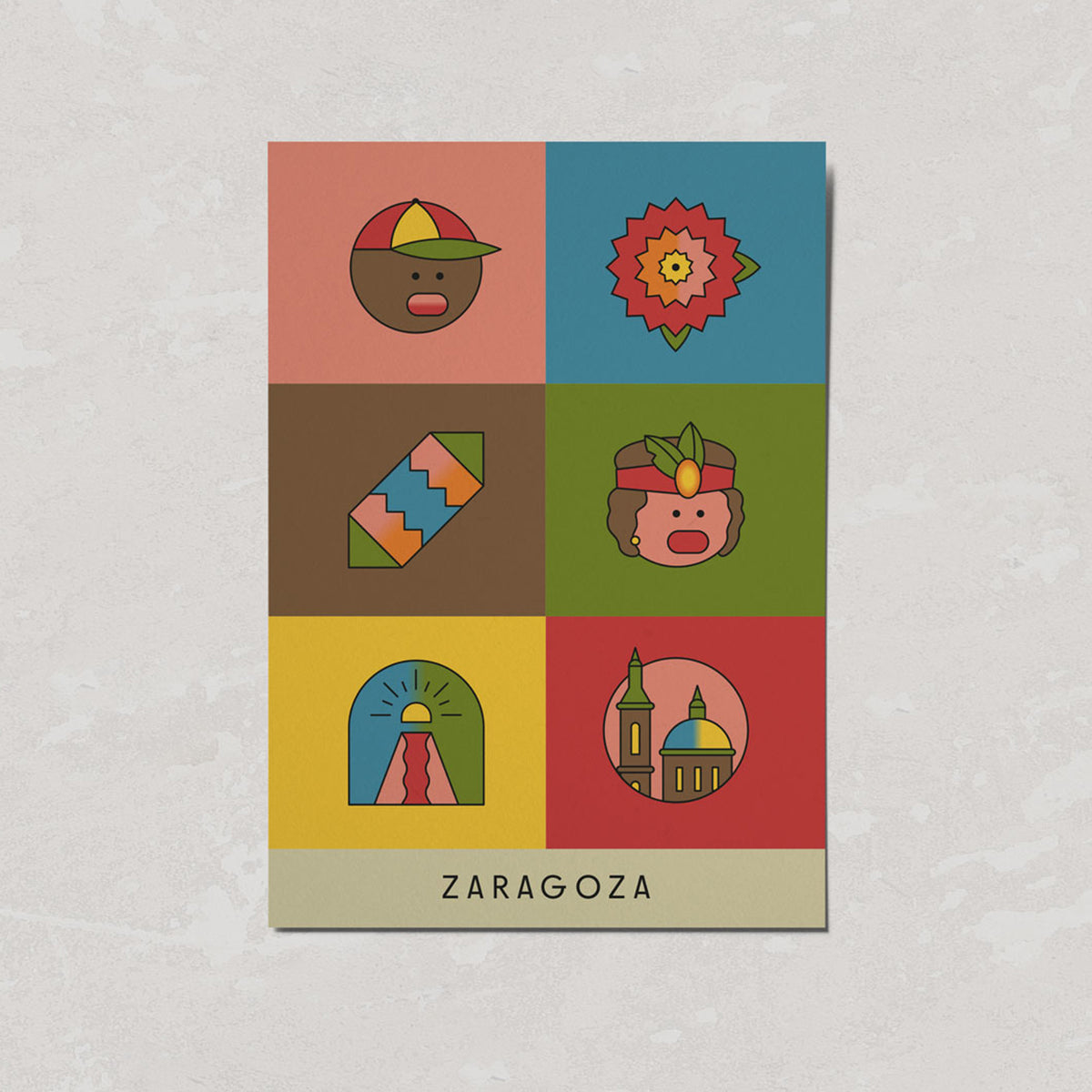 Postal - Elementos Zaragoza