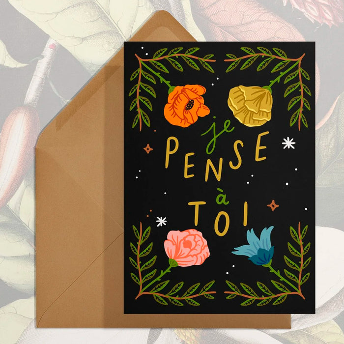 Postal - Je Pense à Toi